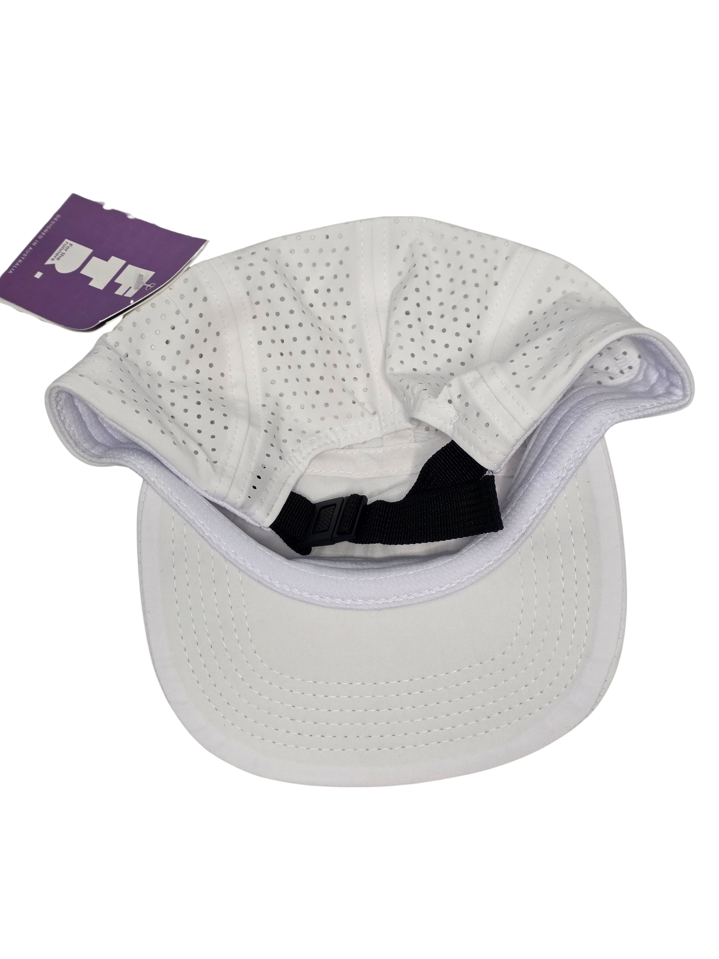 FTR run cap | white