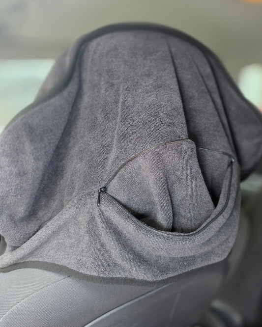 FTR car seat towel | black