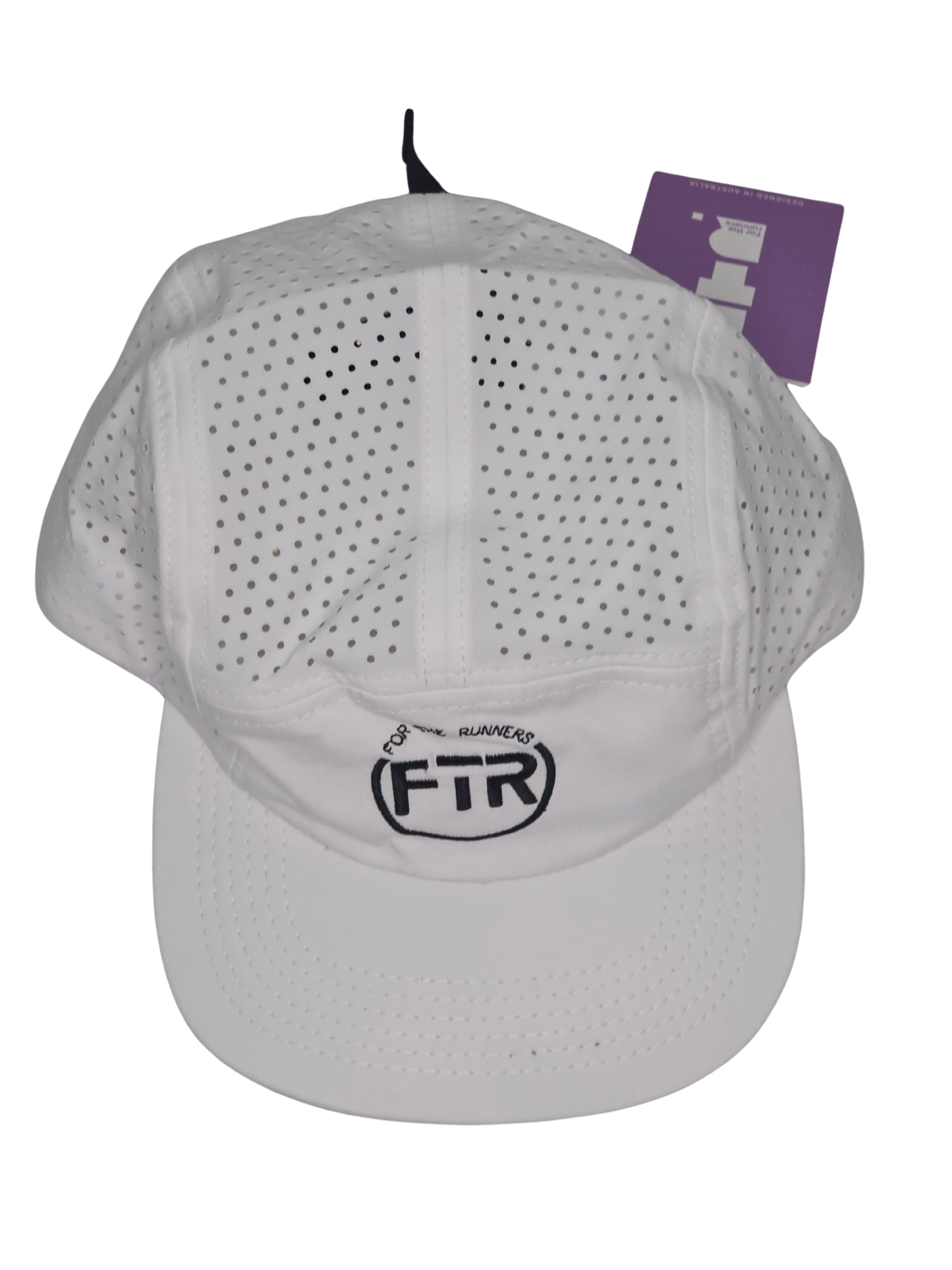 FTR run cap | white