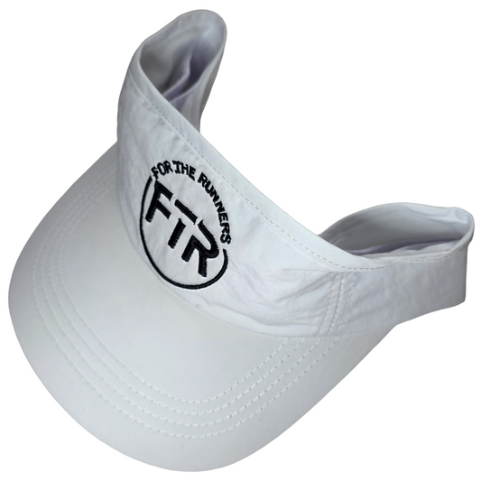 FTR running visor | white