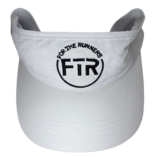 FTR running visor | white